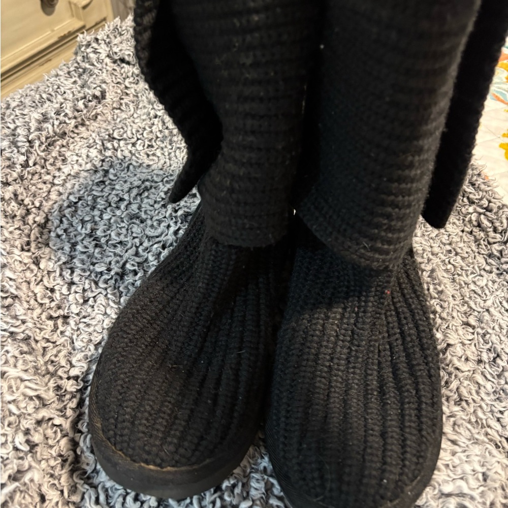 UGG Black Suede Boots